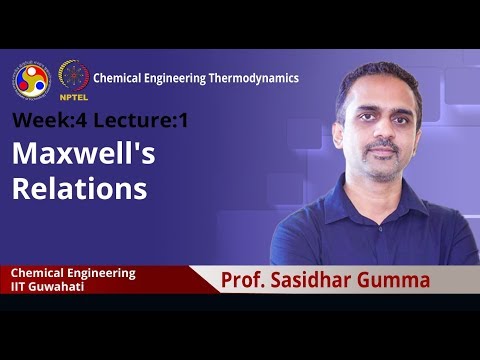 Chemical Engineering Thermodynamics Intro Video
