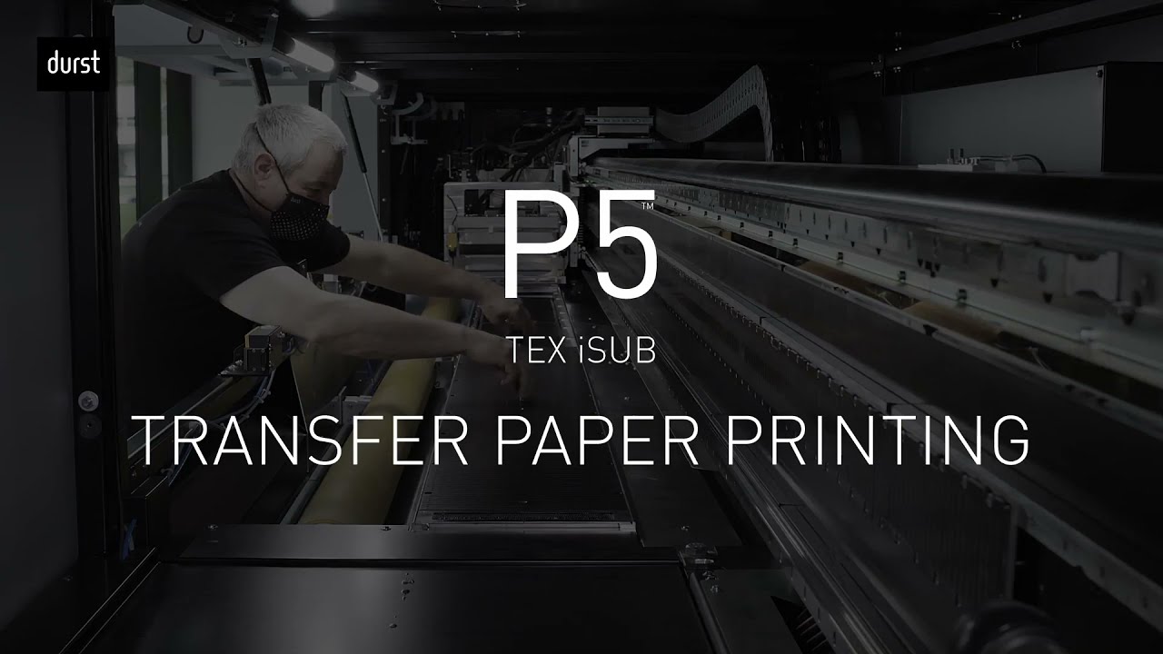 P5 TEX iSUB TRANSFER PAPER PRINTING