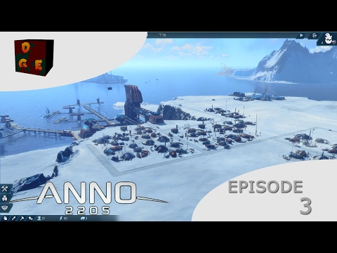 Anno 2205 Episode 3: Building in the arctic!