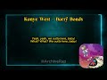 Barry Bonds - Kanye West (Lyric Video)
