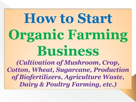 Handbook on organic farming and processing