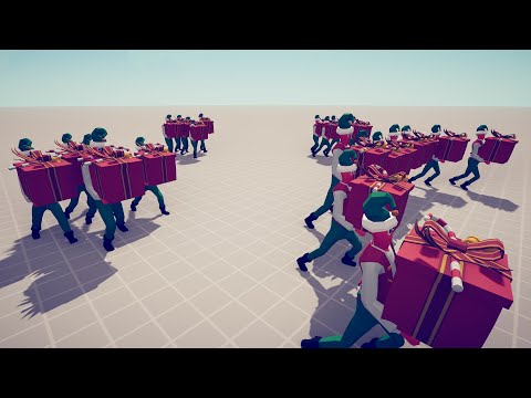 Team Present Elf vs every Fancy - Tabs - Totally Accurate Battle Simulator