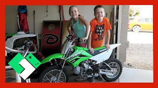 NEW DIRT BIKE FOR THE KIDS (Day 1571) | Clintus.tv