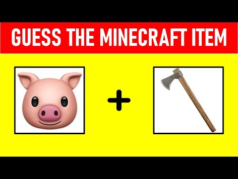 Insane Emoji Quiz: Guess Minecraft Items!