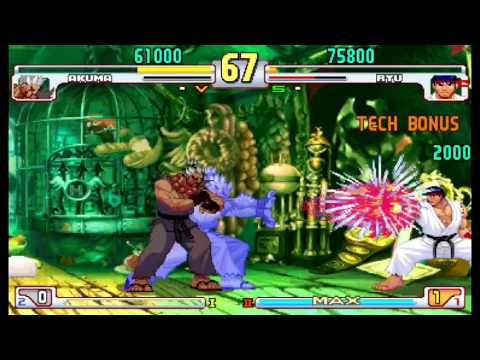 Street Fighter 3 - Excelent comeback with Ryu Parry