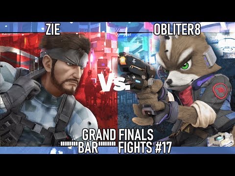Zie (Snake) vs. Obliter8 (Fox) - Bar Fights #17 Grand Finals
