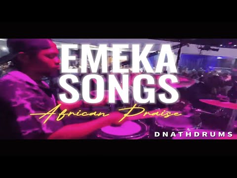 (Drum Cam) EMEKASONGS & LSM AFRICAN PRAISE MEDLEY @ JESUS + NOTHING 2025