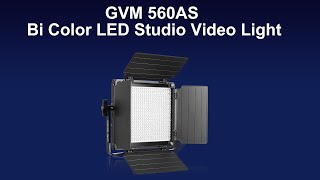 GVM 560AS Bi-Color LED Light Panel (3-Light Kit) GVM-560AS3L B&H GVM 560AS Bi-Color LED Light Panel (3-Light Kit) GVM-560AS3L B&H