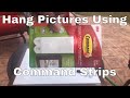 How To Use The 3M Command Strips To Hang Pictures Planners Chalk Boards And More