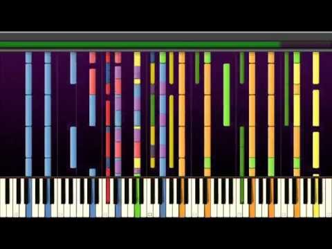 Synthesia: Touhou 4 - Bad Apple!! feat Nomico | Flipped Keyboard
