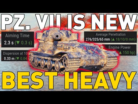 PZ. VII is the new BEST HEAVY in World of Tanks!