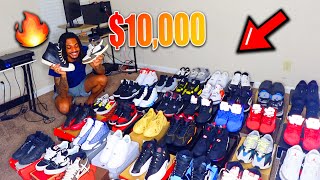 Low Income YouTuber's Sneaker Collection MIGHT Be Better Than Other YouTubers😳..