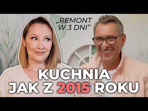 Ta tapeta przypomina PLEŚŃ... | Architekt wnętrz reaguje na "Remont w 3 dni" z Darkiem Stolarzem