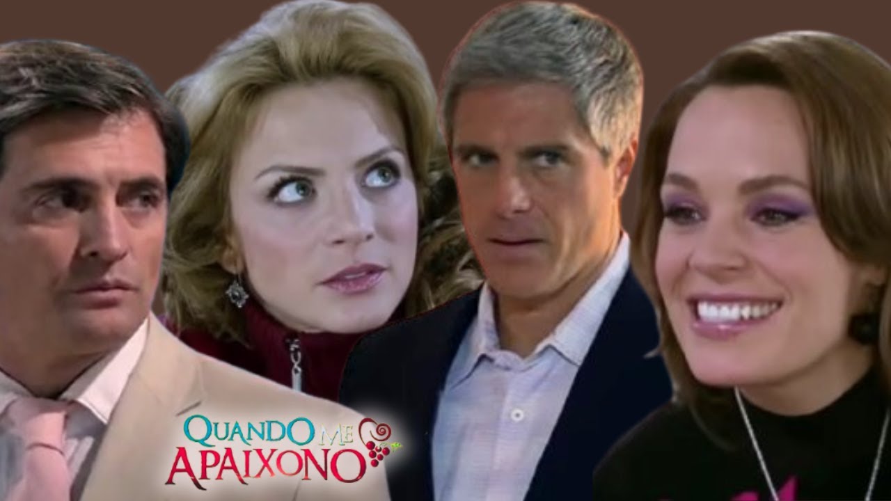 Quando Me Apaixono - Roberta Expõe Segredo de Renata e Jerônimo para Augusto na frente de Renata