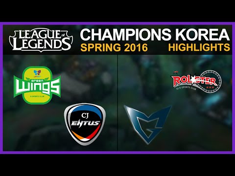[Highlights] JAG vs CJ & KT vs SSG / W3D2 / LCK Spring 2016