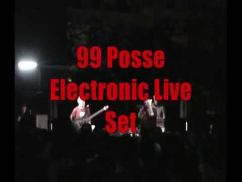 99 POSSE ELECTRONIC LIVE SET★ @PINELLI OCCUPATO MESSINA