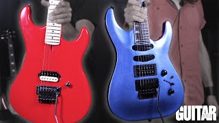 Video thumbnail for Kramer’s Original Collection of ‘80s-inspired guitars on Cooking With Sound by Guitar World