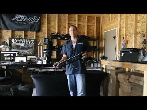 Off Road LED Light Bar Extreme Mounting Bracket (EMB) from Custom Offsets