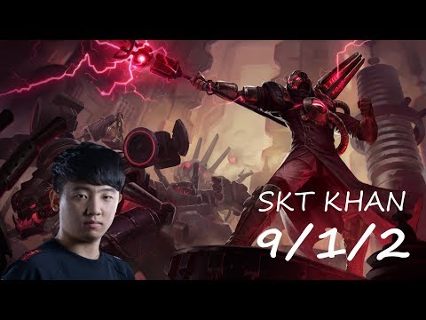 SKT Khan Stream: Khan Viktor KDA 9/1/2 Jan 07, 2019