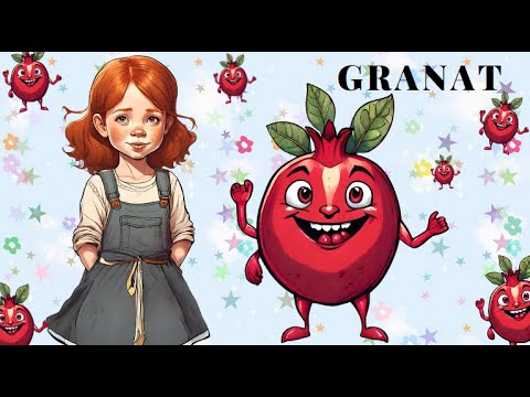 Owoce - Nauka owoców dla dzieci - film edukacyjny dla dzieci - poznajemy owoce