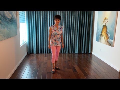 Supa Sexxy line dance demonstration and tutorial by Stephie