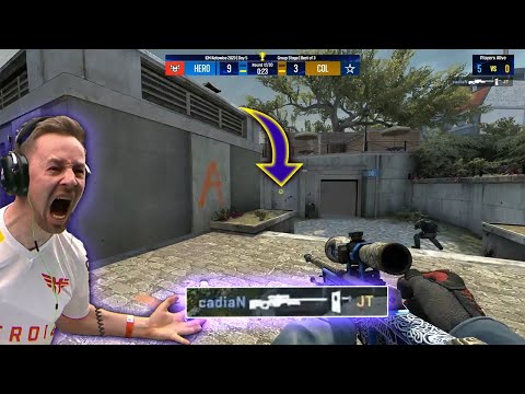 what the hell was that wallbang cadiaN?