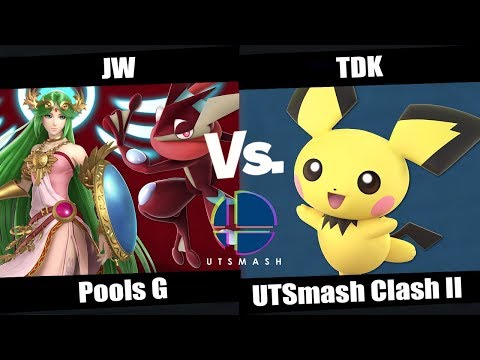 UTSmash Clash II - JW (Palutena, Greninja) VS TDK (Pichu) Pools G