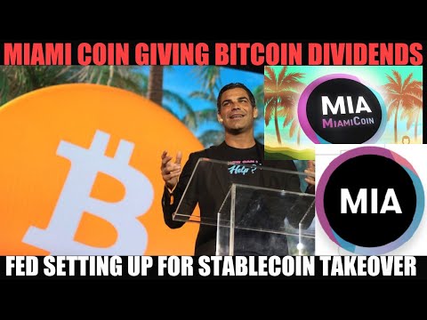 OMG! MIAMI COIN GIVING BITCOIN DIVIDENDS! FED SETTING UP FOR A STABLECOIN TAKEOVER!
