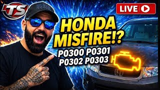 Honda Odyssey MISFIRE DIAGNOSIS MYSTERY CONCLUSION & FIX! J35 P0300 P0301 P0302 P0303 🚨 “LIVE” 5-5