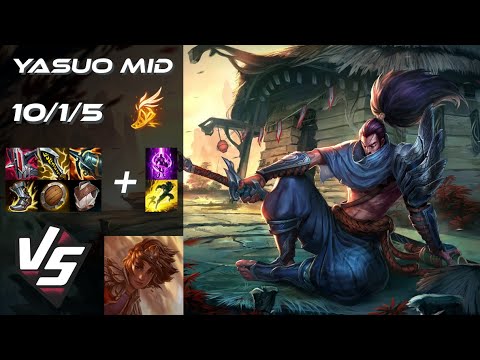 MID Yasuo vs Taliyah - EU Challenger Patch 14.15