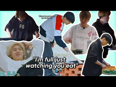 yoongi’s love language is cooking for his members