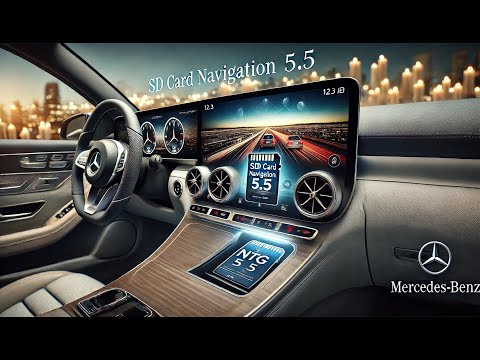 Mercedes-Benz - Presentation of SD card navigation (NTG 5.5) W205, W213, W238 (C238) with code 506