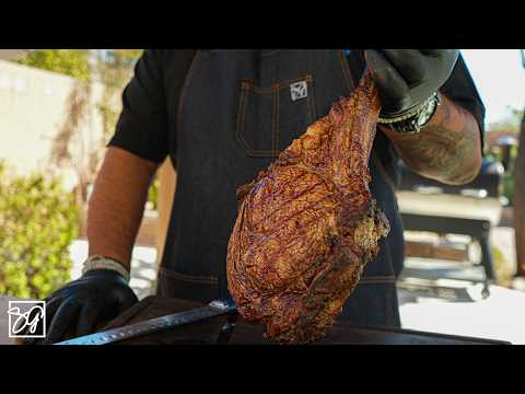 Secrets of Smoking a PERFECT Tomahawk Steak!