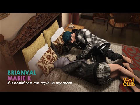 if u could see me cryin' in my room - Brian Valerie ft  Marie K (Music Video Cover)