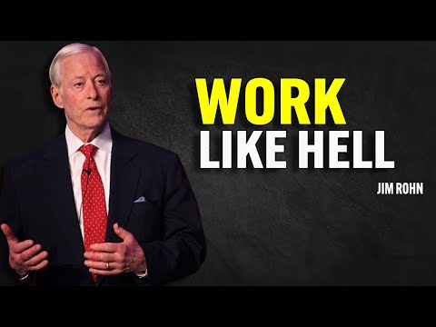 WORK LIKE HELL | Brian Tracy Motivational Speech