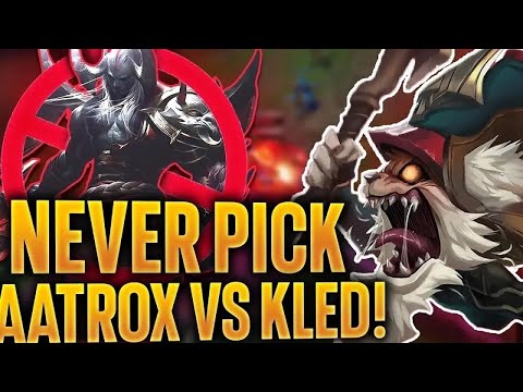 When A Challenger Kled Faces Aatrox...