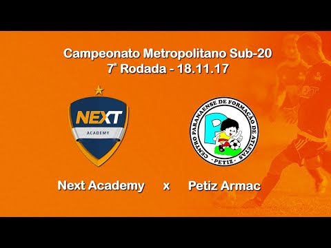 Curitiba - 18/11/17 - Metropolitano sub-20 - Next Academy x Petiz Armac - Parte 1(HD)