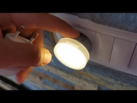 Ikea MÖRKRÄDD LED nightlight with sensor - review and test