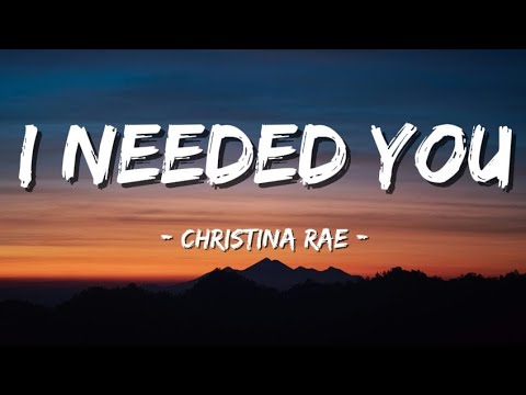 Christina Rae – I Needed You (Official Heartbroken Romantic Song | Sad Love Ballad 2025)