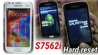 Samsung Galaxy Trend Dues S7562i Hard reset without pc    new method || Teach Everything ||   Mobile