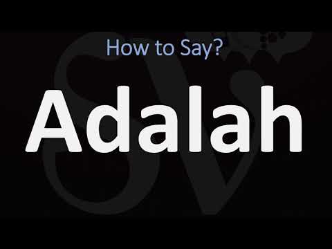 How to Pronounce Adalah? (CORRECTLY)