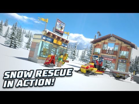 Vidéo LEGO City 60203 : La station de ski