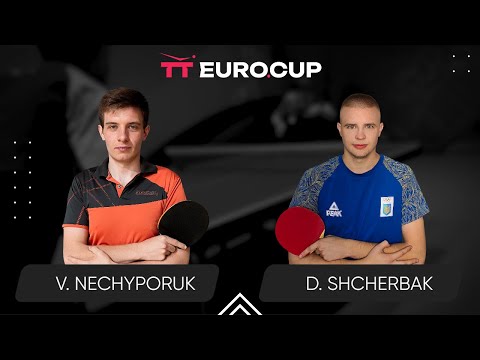 14:05 Vadym Nechyporuk - Denys Shcherbak 28.12.2023 TT Euro.Cup Ukraine  Star. TABLE 3