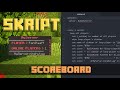 How To Make A Scoreboard With Skript - Minecraft Skript Tutorial