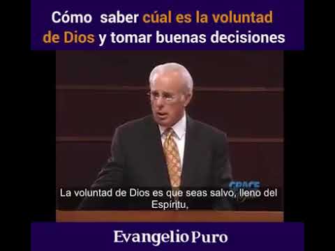 La voluntad de Dios ! John Macarthur