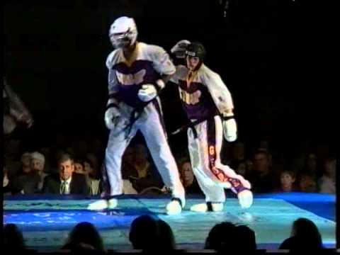 Jadi Tention vs Chris Walker 2005 New England Open Karate Tournament