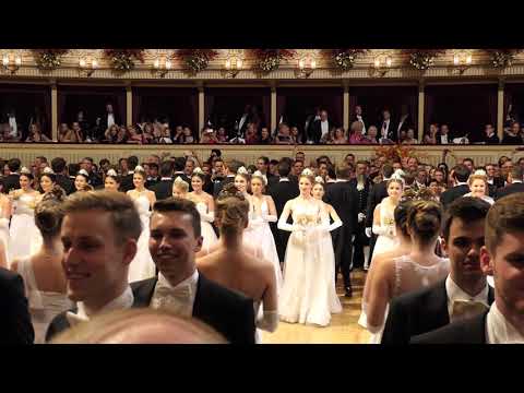 Wiener Opernball 2019, Balleröffnung der Debütanten
