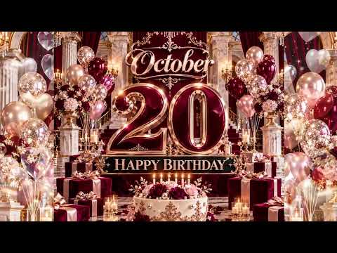 🎂 Happy Birthday 20 October Born! 🎉 Special Birthday Wishes for Everyone Born on October 20 | 2026