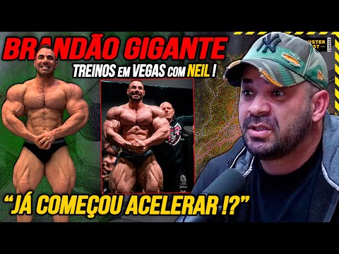 HUGE BRANDÃO IN LAS VEGAS TRAINING WITH NEIL! HAS HE TURNED THE KEY AND STARTED PREP? | ITINHO
