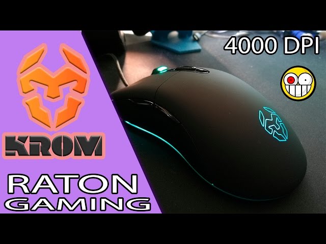 Vídeo relacionado con VGUARD Ratón Gaming con Cable, 4 dpi Ajustables hasta 3600, Negro